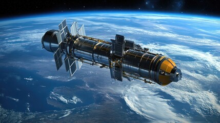 Ion propulsion for low Earth orbit satellites, providing stable, long-lasting operation in near-Earth space