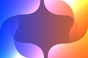 Orange And Purple Abstract Background