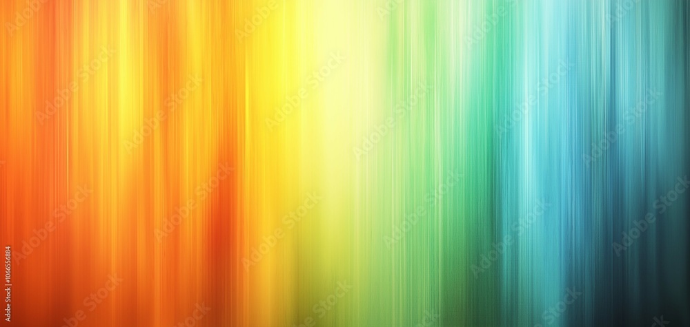 Poster vibrant abstract lines in digital spectrum background