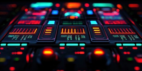 Explore the Dynamic World of Colorful Control Panels in Technology