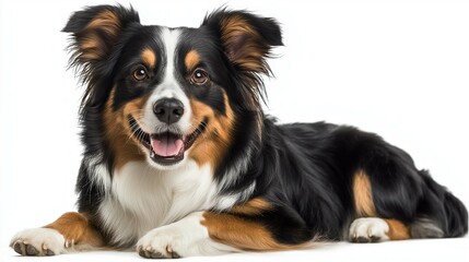 Cheerful Dog with a Bright Expression