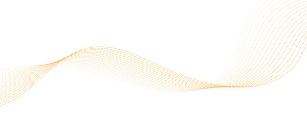 Abstract orange wavy background