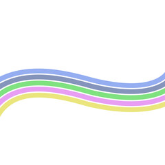 Cute Pastel Color Rainbow