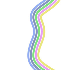 Cute Pastel Color Rainbow