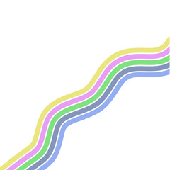 Cute Pastel Color Rainbow