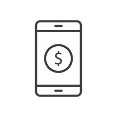 Mobile Bank Icon