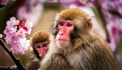 Fototapeta premium japanese macaque