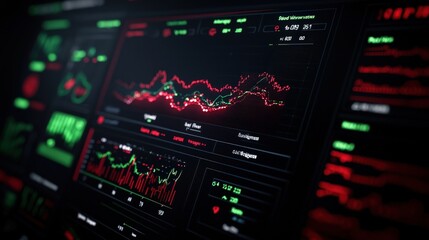 Obraz premium Analyze Data Trends Using Advanced Analytics Tools for Insights