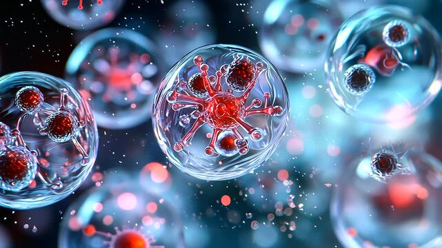 Cell Division in Action During Mitosis