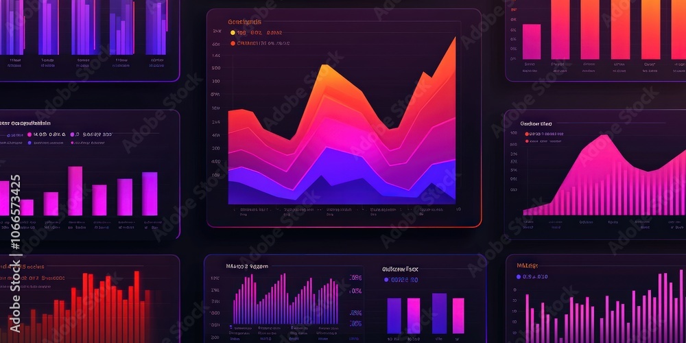 Aufkleber analyze data trends using engaging visualizations for insights