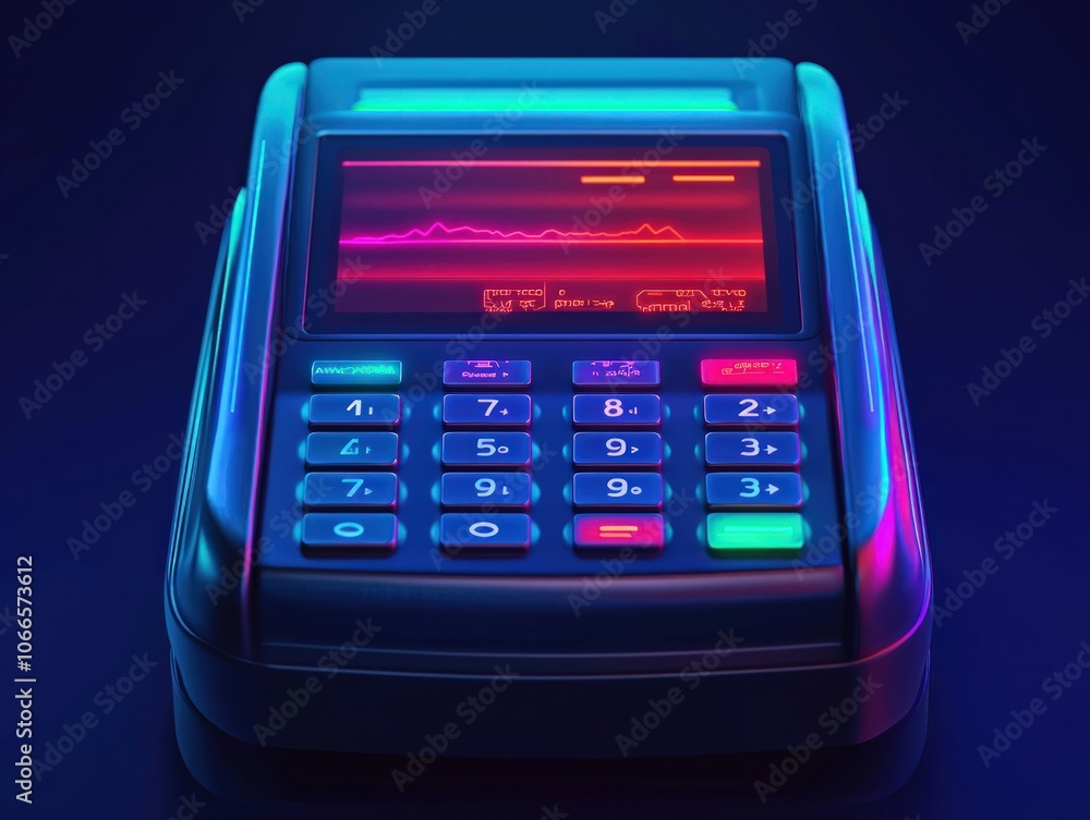 Poster analyze financial data using advanced technology tools