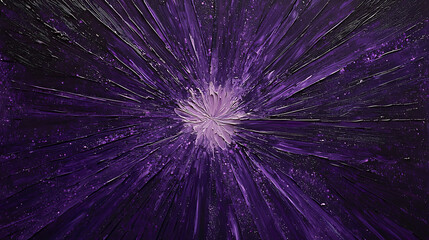 Purple and White Abstract Sunburst Background