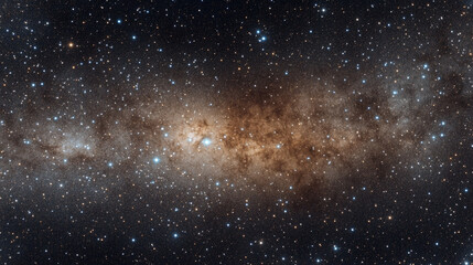 Naklejka premium Stunning view of a spiral galaxy captured at a remote observatory's late-night sky