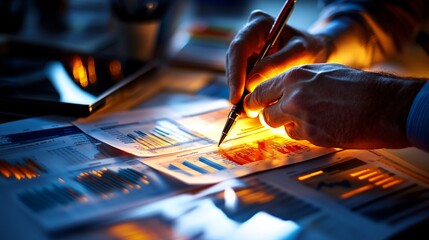 Analyzing Stock Reports with Charts and Graphs