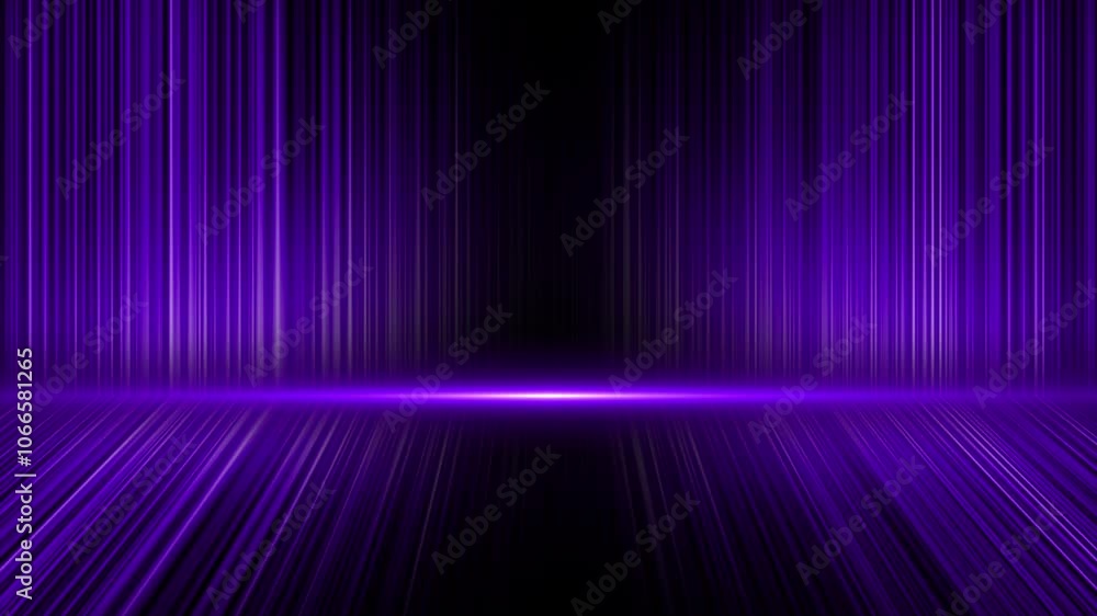 Poster purple color multiple lines flowing 3d empty space modern design 3d futuristic background