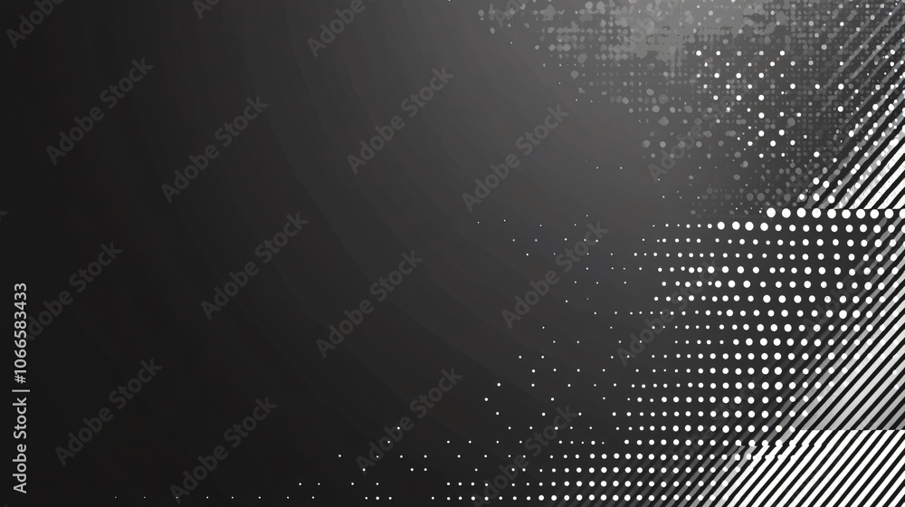 Aufkleber Explore the depths of abstract black texture with striking contrast and dynamic patterns for creative projects