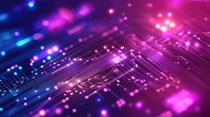 hi tech background vibrant color 