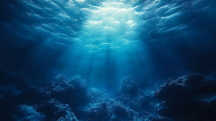 Fototapeta premium Explore the mysteries beneath the ocean waves