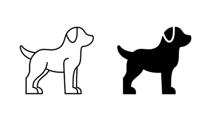 dog icon sign vector