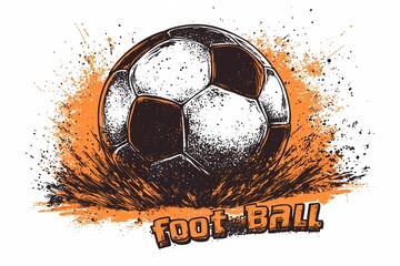 Vibrant soccer-inspired layout background ideal for digital use, featuring soft textures and abstract accents, adaptable for athletic-themed visual projects or sports websites