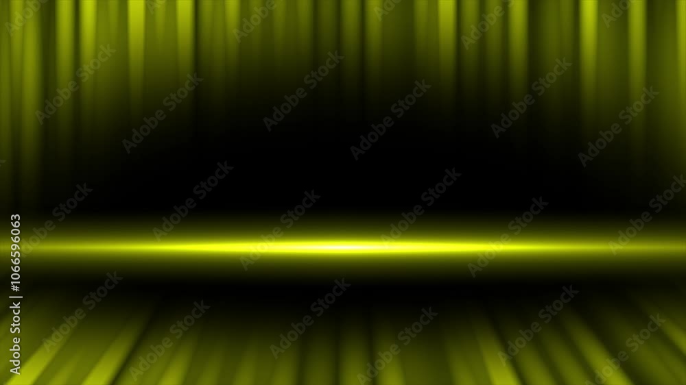 Aufkleber yellow color gradient pattern wooden texture with 3d empty space modern design 3d black background