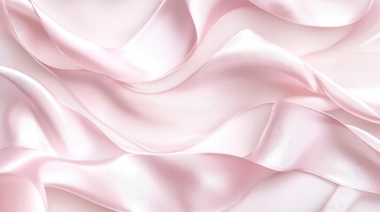 Obraz premium Soft Pink Satin Fabric Texture Background