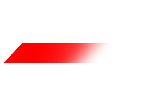 Transparent red gradient rectangle