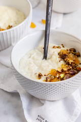 Rice pudding