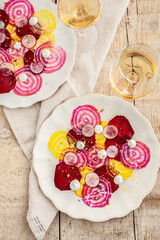 Beetroot carpaccio
