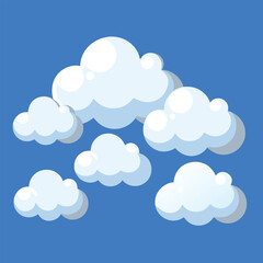 blue sky with clouds clouds in the sky blue background