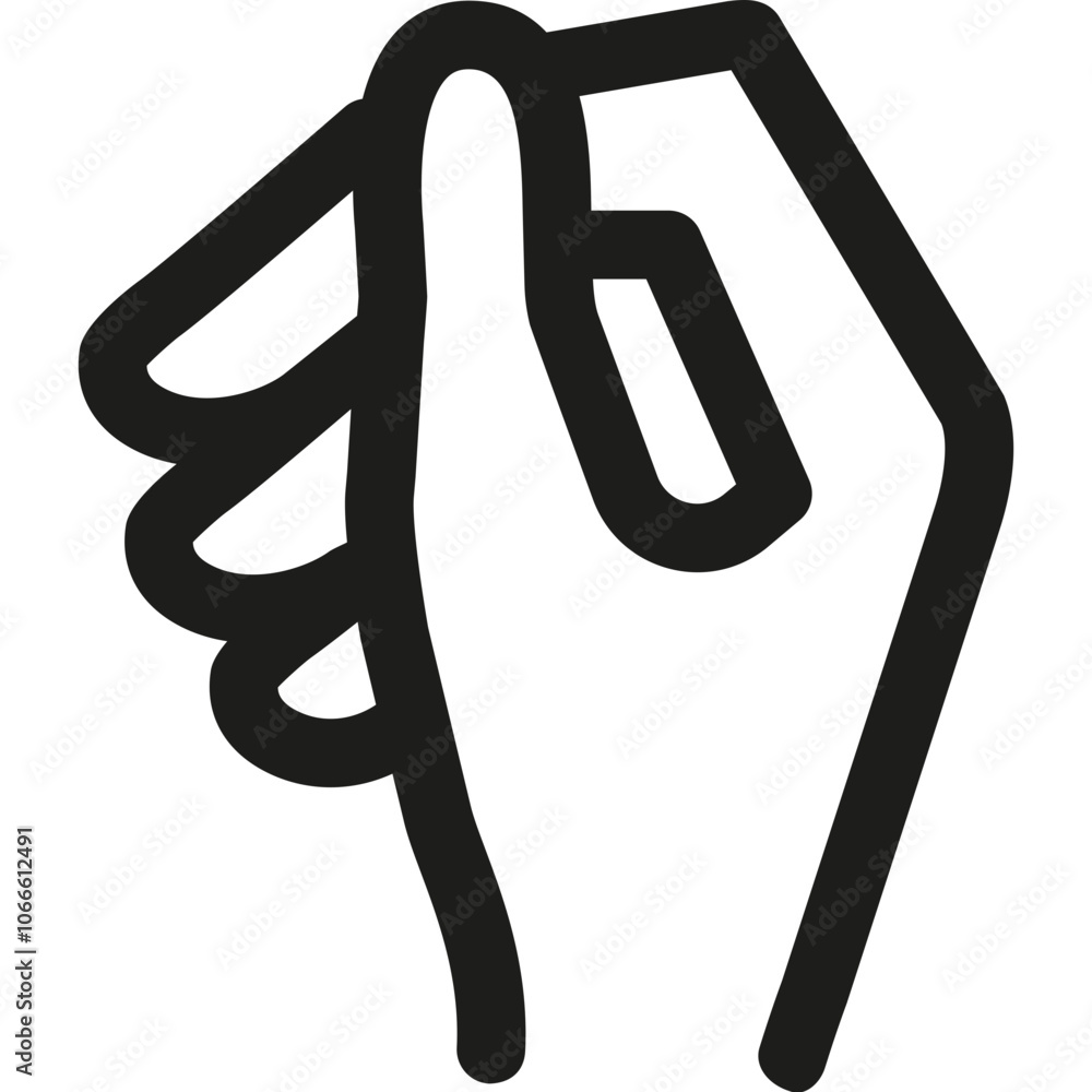 Poster a close-up view of a hand making a grabbing gesture against a simple background showcasing dexterity