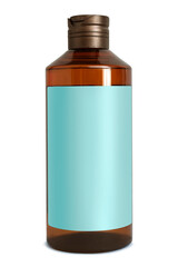 Shampoo bottle isolated