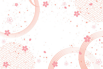 和柄背景デザイン