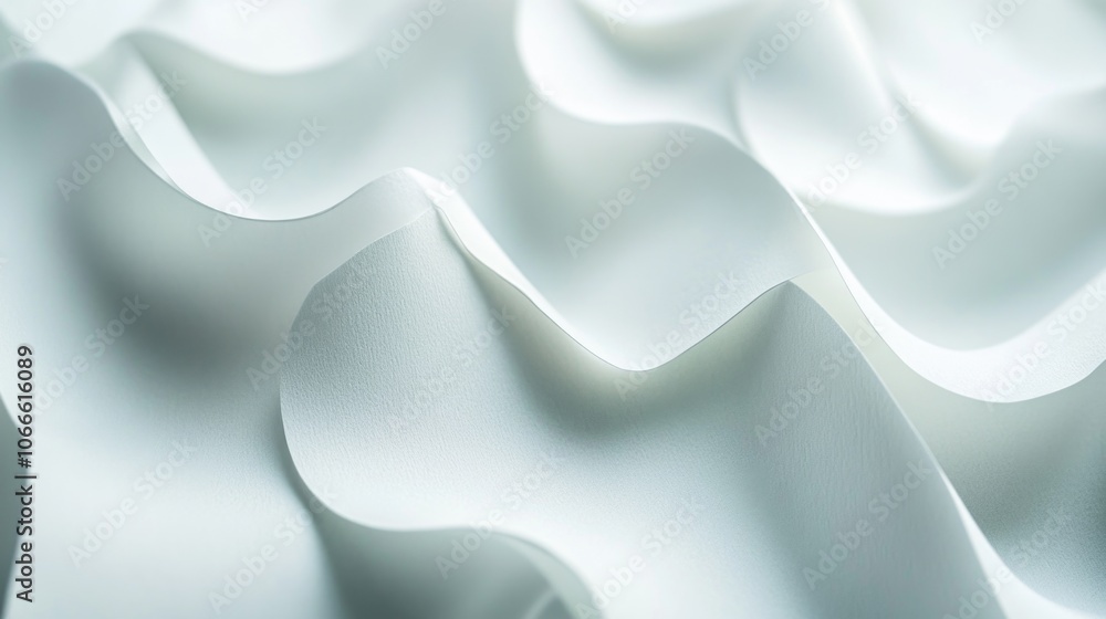 Aufkleber high-quality image of white fabric with texture and weave visible