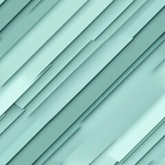 Fototapeta premium Abstract background with overlapping diagonal shapes in a muted teal shade.