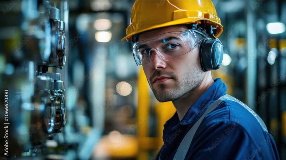 Poster advanced manufacturing plants use real-time production control systems to improve efficiency.