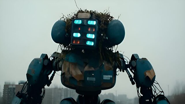 robot from garbage