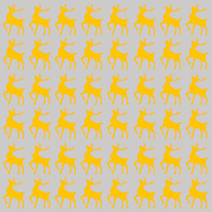 NORDIC VINTAGE REINDEERS DESIGN PATTERN TEXTURE