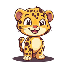 tiger baby with a logo