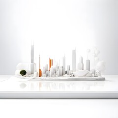 an elegant sleek elegant idea for a mockup empty space for advertisment design