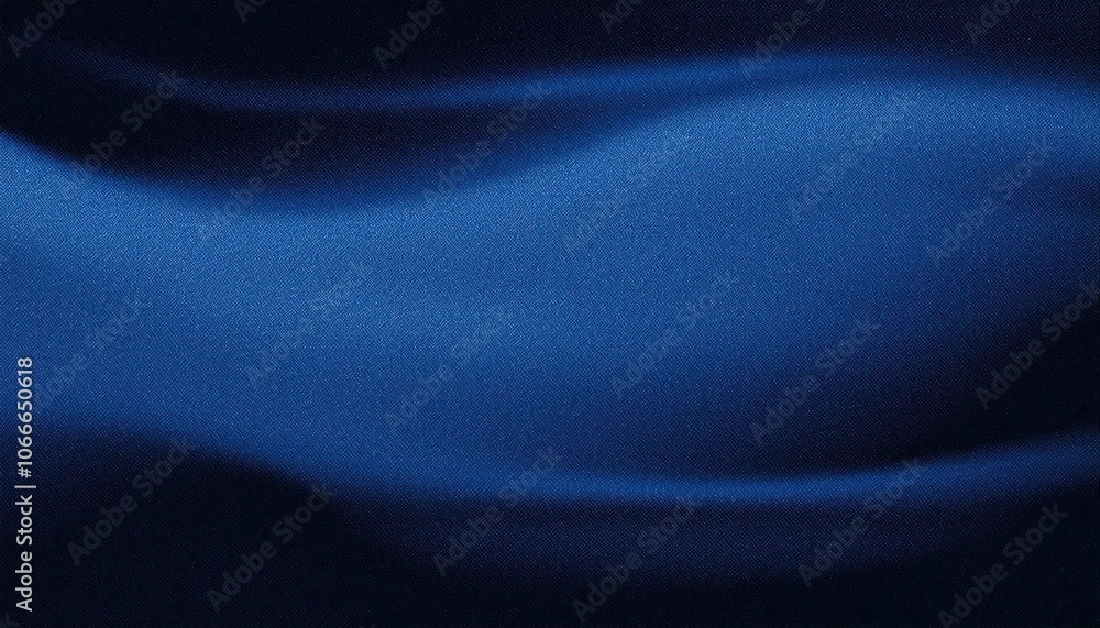 Poster luxurious deep navy blue gradient background with fine textured fabric detail. ideal for professiona
