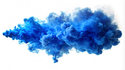 Fototapeta premium blue smoke. sky, cloud, smoke, clouds, light, nature, texture, watercolor, color, water, blue, pattern, explosion, vintage, ball, snow, weather, design, steam, paper, air, heart, ice, illustration, fr