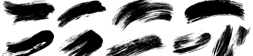 Line underline brush pencil pen marker paint strokes.