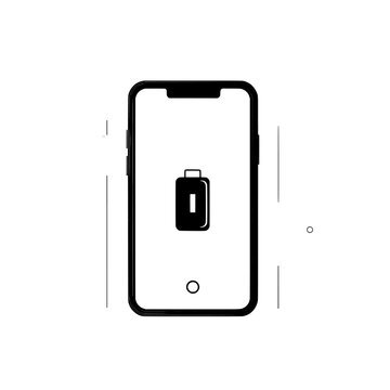 recommend clip art: Battery outline with lightning bolt, representing energy and power.