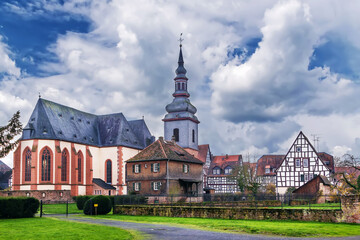 Fototapeta premium Church of Our Lady, Budingen, Germany