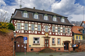 Street in Budingen, Germany