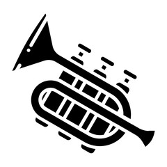 black trumpet icon © Satrio