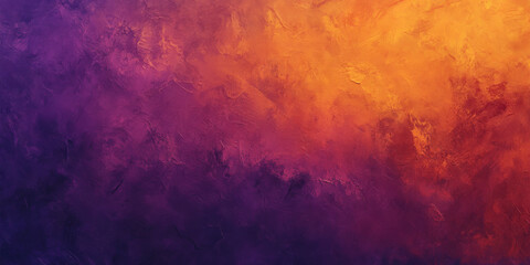 Obraz premium Vibrant sunset sky background with rich oranges and purples blending together, creating a dramatic effect