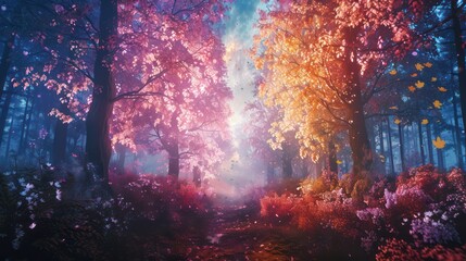 Artists using seasonal light changes to explore mood and color in their creative works.