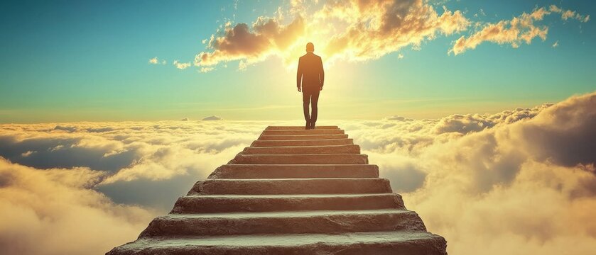 2025 business plan with growth trajectory dynamic layout illustrating ambitious goals and sustainable success